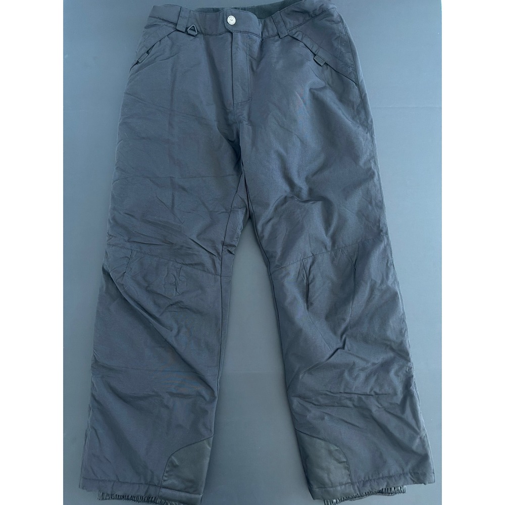 White Sierra Mens Black Insulated Snow Pants Size Med w/32" Inseam Ski Snowboard
